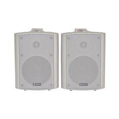 Active Stereo Speaker Set White Monitor Speaker