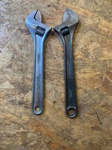 2 X 10" adjustable wrenches