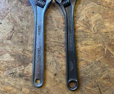 2 X 10" adjustable wrenches