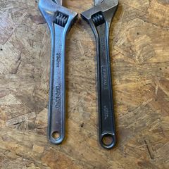 2 X 10" adjustable wrenches