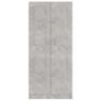 Book Cabinet Concrete Grey 82.5x30.5x185.5 cm Chipboard Image 5