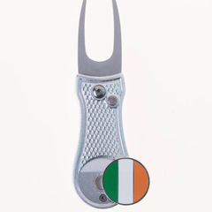 Irish Flag Divot Repair Tool + Ball Marker