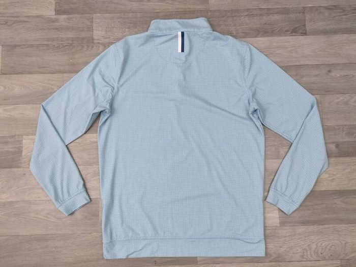 Rhoback Houndstooth Half Zip Golf Jumper Mens S/M