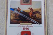 U.S.A. Mint Stamps : Buffalo Nickel : Stamp And Coin Panel , " Congress Protects The Buffalo "