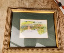 Watercolour of Sleabh na Mban.