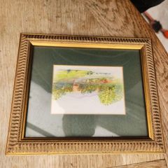Watercolour of Sleabh na Mban.