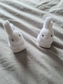 Easter Bunnies X 2