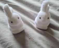 Easter Bunnies X 2