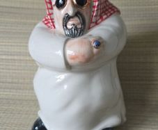 Ceramic Arab sheikh money box