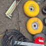 transport trolley wheels castor sack track heavy duyy Image 2