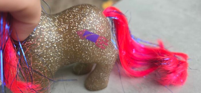 Mail Order Sky Rocket MO HTF Rare Sparkle Ponies MLP G1 My Little Pony
