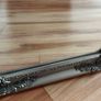 Chateau Cheval Mirror Silver 172 cm (H) x 40 cm (W) x 6 cm (D) Image 4