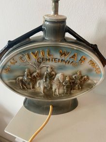 Vintage US Civil War Centennial Decanter