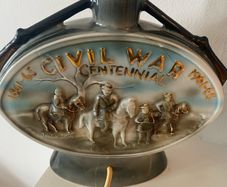 Vintage US Civil War Centennial Decanter