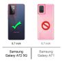 For Samsung Galaxy A72 Tempered Glass Screen Protector Saver Cover Case Friendly - FHT09SMTG Image 2