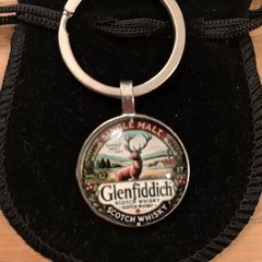 Whiskey Keyring