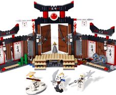 Lego Ninjago 2504: Spinjitzu Dojo (2011) 100% Complete (NO BOX OR CARDS)