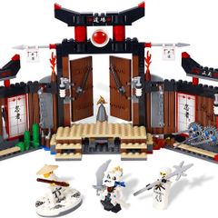Lego Ninjago 2504: Spinjitzu Dojo (2011) 100% Complete (NO BOX OR CARDS)
