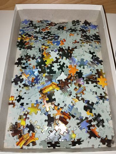vintage Star Wars Puzzle + Darth Vader Figure