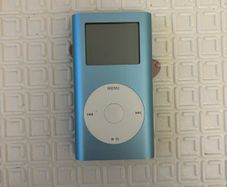 Apple iPod mini 2nd Generation Blue (Vintage - Unit Only / No Cable)