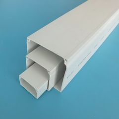 PVC Cable Trunking White / Round PVC Conduit White