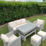 New Luxury Garden Rattan Furniture / Rising Dining Table / Sofa / Armchair / Delivery Image 3
