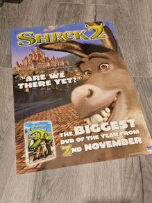 Shrek 2 dvd poster