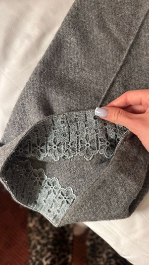 Wool two-piece set
