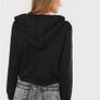 Fabulous Black Hoodie with silver Studs size 14 Image 2