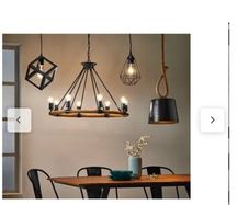 Rope chandelier light