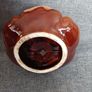 Lovely MidCentury ceramic dish with wrought iron handle Image 6