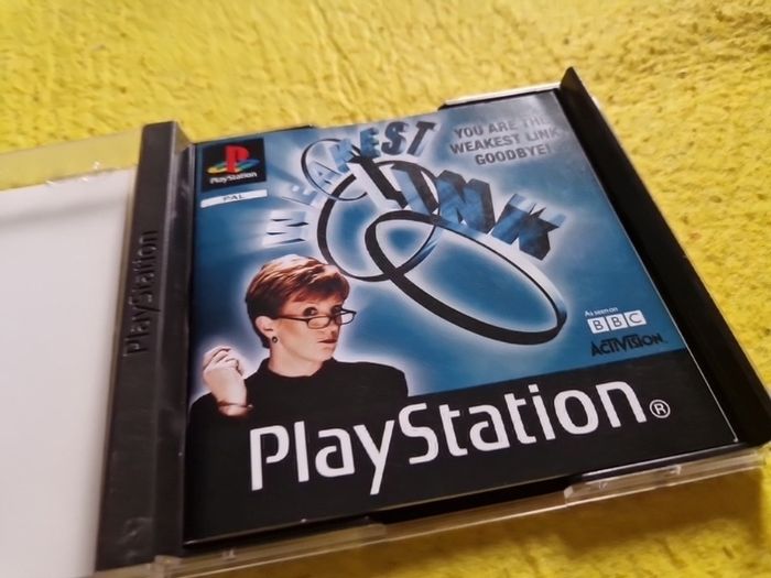 The Weakest Link PlayStation1 Ps1 PlayStation2 Ps2 Games Original