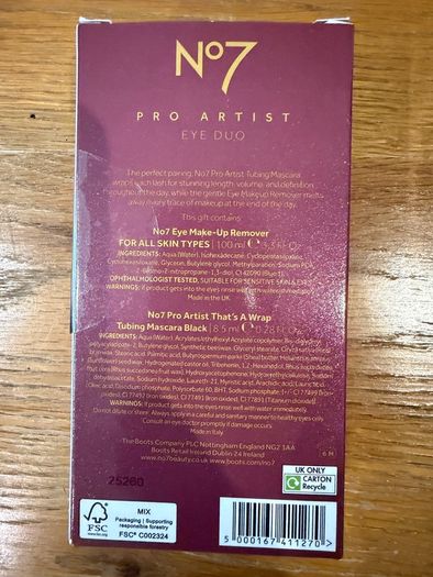 NEW No7 Pro Artist Eye Duo Gift Set