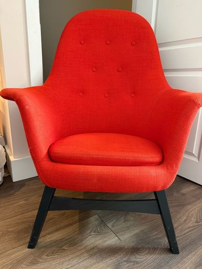 IKEA Benarp Orange Chair