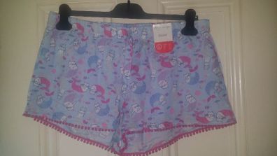 BNWT Love to Lounge cats pattern shorts size UK14/16 EU42/44 Postage included