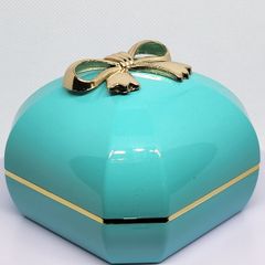 Luxurious Polished LED Lighted Solid Ring Box With Anti-Tarnish Protection (Size - 7x7x6 cm)
