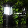 FREE EXPRESS SHIPPING Camping Lights, Collapsible Camping Lantern Battery Powered, Portable Camping Light for Tents, AA Battery Operated, Battery Lanterns for Power Cuts, Emergency Lighting, Fishing, Pack of 4 Image 3