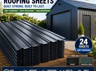 main image for ad 24 x Metal Roofing Sheets for Shed 7m2 Corrugated Roof Panels