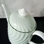 Rare Vintage 1940' Coffee Pot   Shell Pale  Green by MINTON Image 4