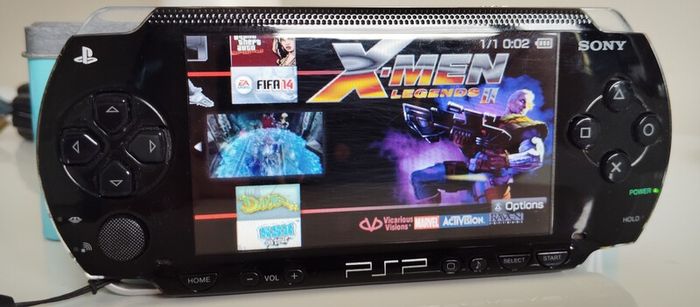Psp Modded 1004 64gb 2 Original Sony Batteries Original charger