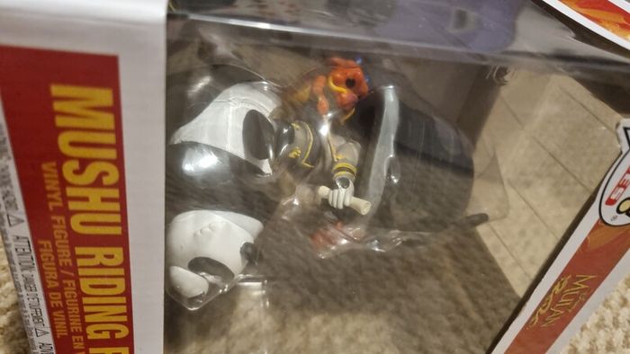 Mulan Mushu Riding Panda (6 Inch)