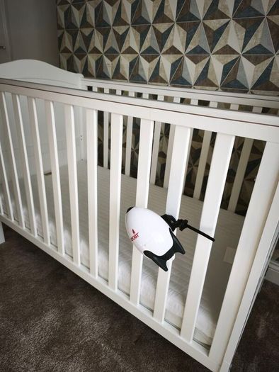 Alexandra Mini Cot Bed in White