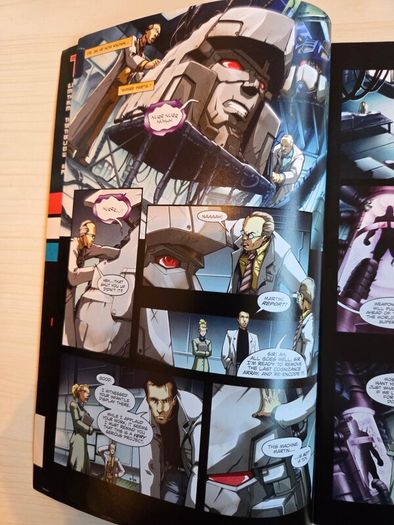 Gi joe vrs transformers comic