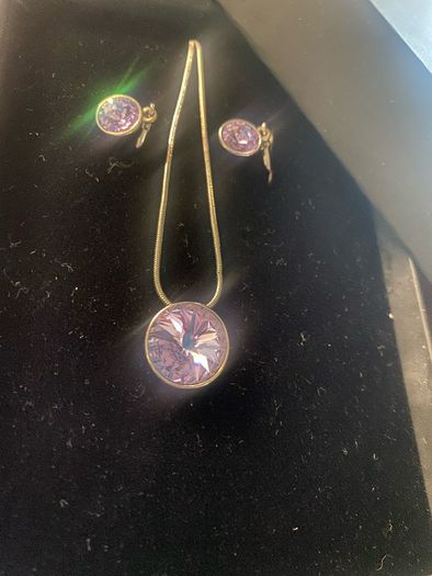 M&S Autograph Necklace & Earrings Set
