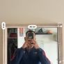 Full-Length Wall Mirror - Wood-Effect Frame Image 3