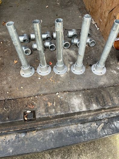 KEE KLAMP . Rail and fittings . Heavy gauge . Galvanized