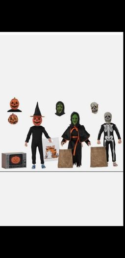 NECA Halloween 3 Season of the Witch 3 Pack 6" Clothed Action Figures
