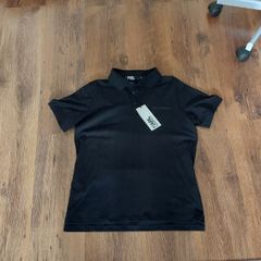 Karl Lagerfeld black polo shirt