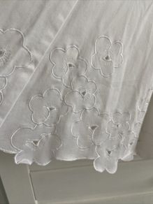 Karen Millen White Skirt Broderie Anglaise