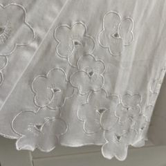 Karen Millen White Skirt Broderie Anglaise